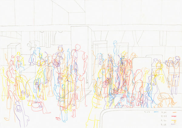 Time Lapse (Melbourne Airport Security), Briony Barr 2006