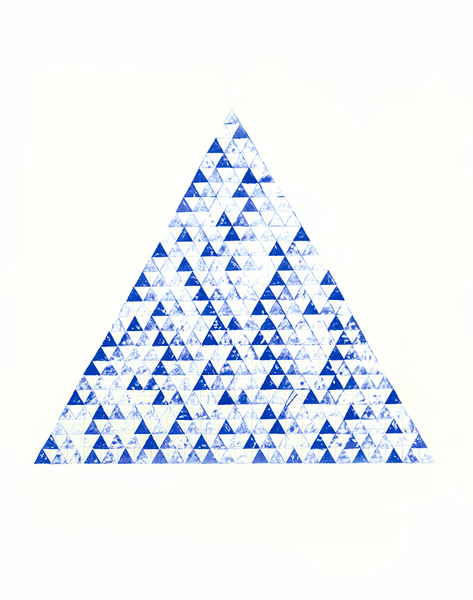 Blue Pyramid, Clementine Barnes 2012