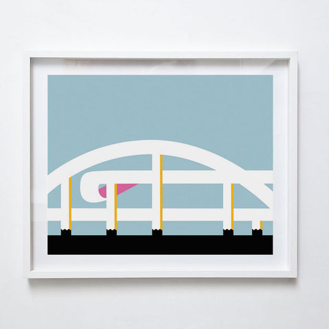 Riverside Expressway, 2015. Limited Edition Print by Gert Geyer