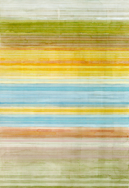 Color Bands - Yellowstone Yellow, 2014. Julika Lackner