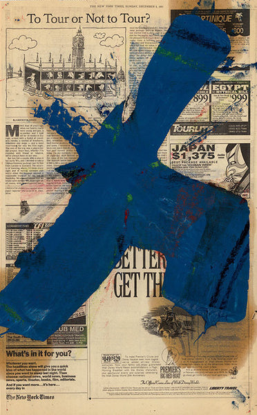 Transfer - Blue, Michael Goldberg 1992