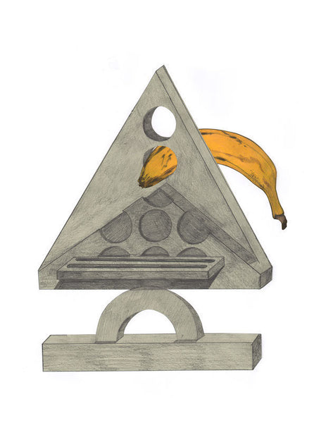 Banana #2, 2012. Print by Michelle Matson