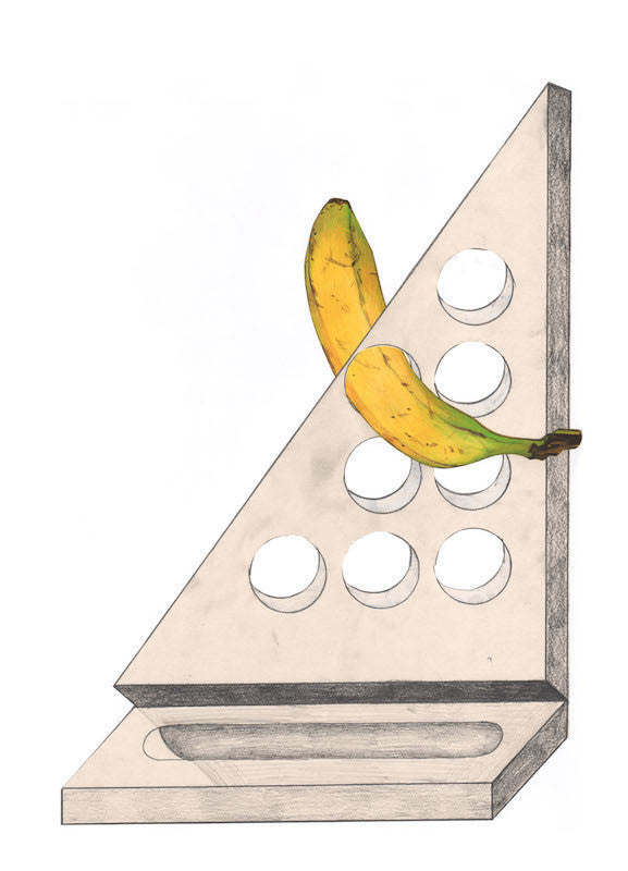 Banana #5, 2012. Print by Michelle Matson