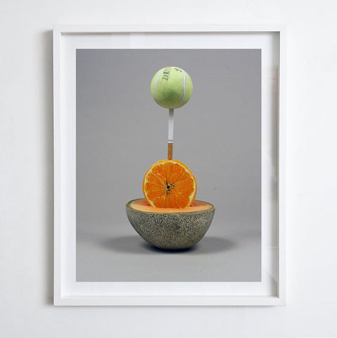 Cantaloupe Stack, 2012. Print by Michelle Matson