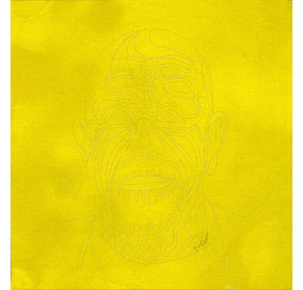 Chuck Close (Yellow), Tony DePew 2014